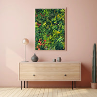 Lush Botanical Illustration Poster for Nature Lovers