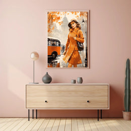 Autumn In The City Poster PosterGoat