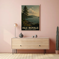Isle Royale National Park Poster