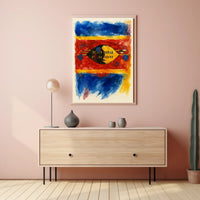 Abstract Expression Abstract Poster