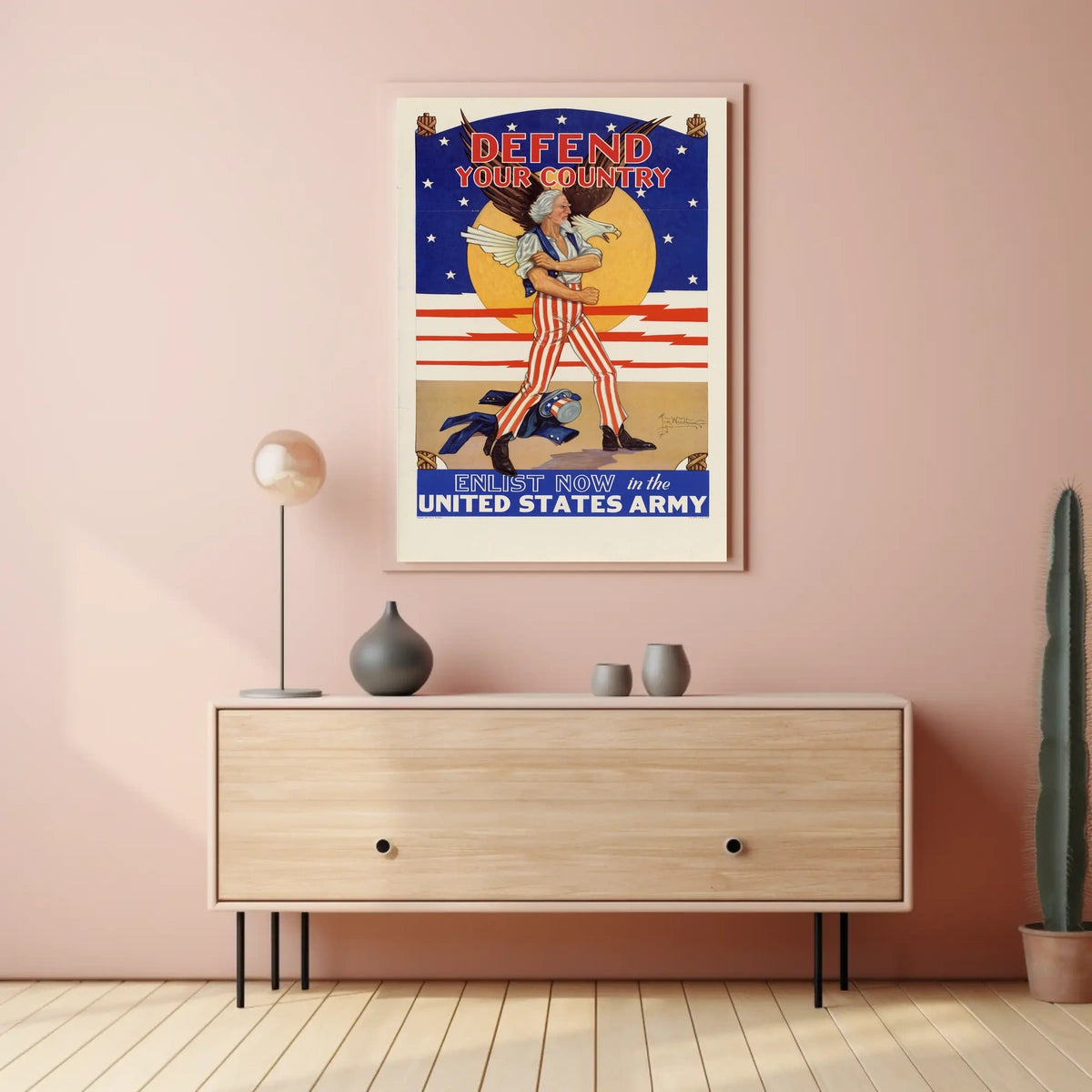 Vibrant Abstract Art Print for Creative Spaces - Artistic Poster