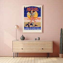 Vibrant Abstract Art Print for Creative Spaces - Artistic Poster