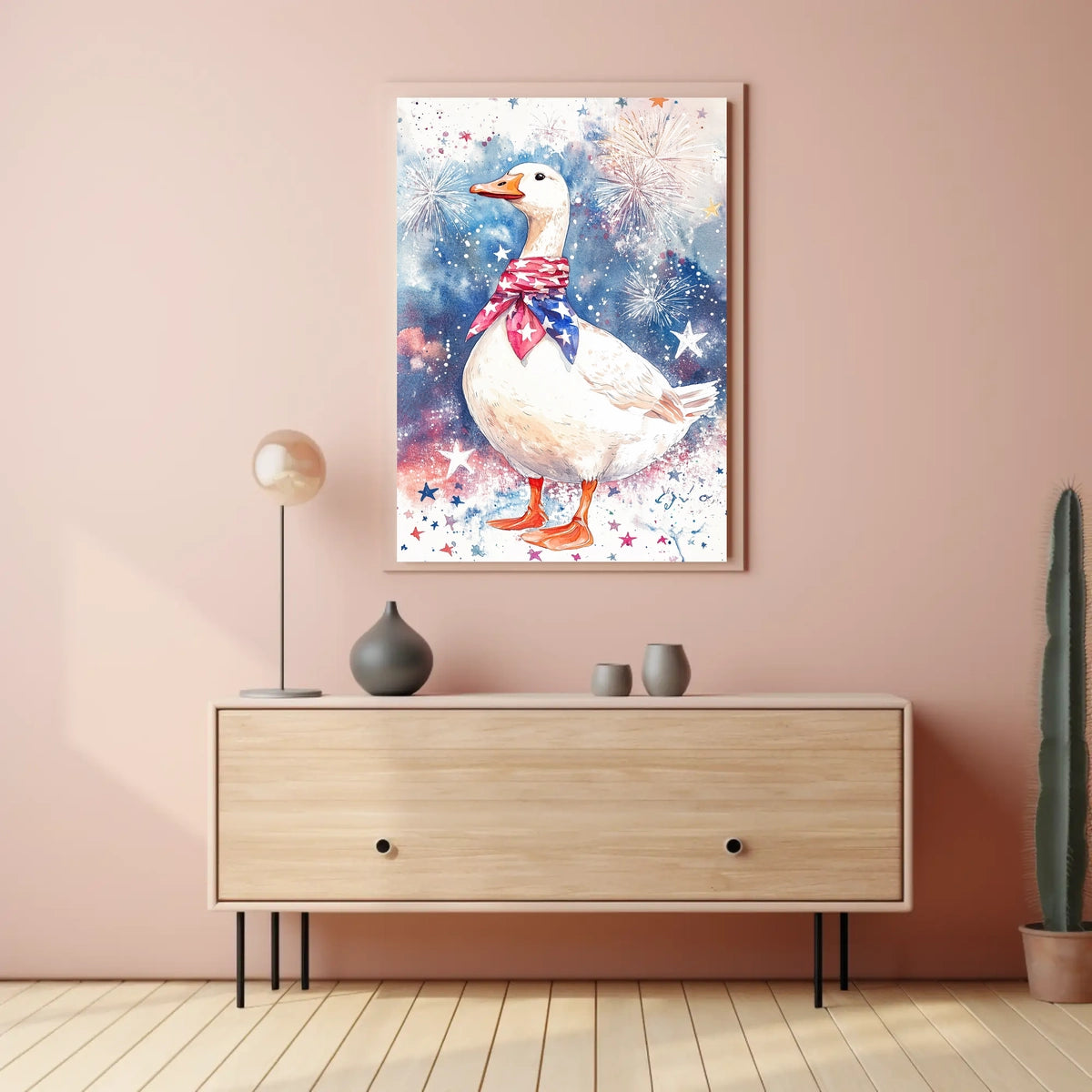 patriotic goose Poster