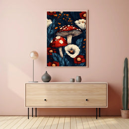Enchanted Forest Flora Wall Art Print