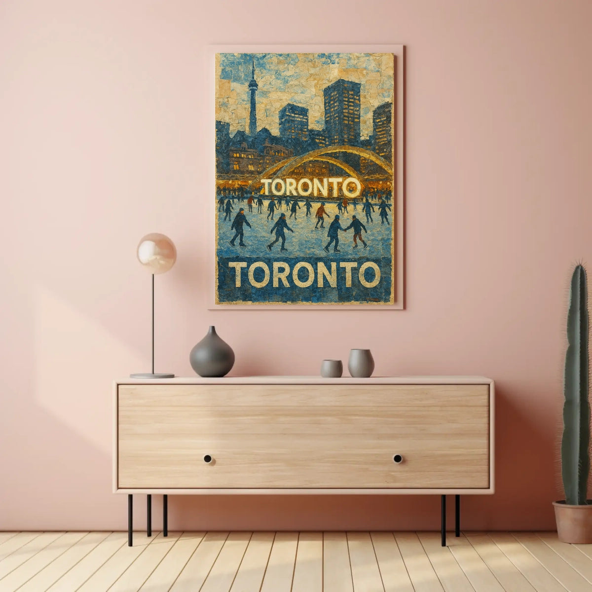 Toronto Winter Wonderland Poster
