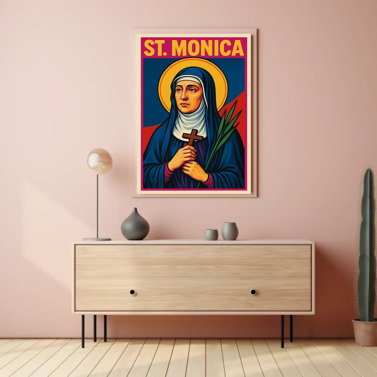 St. Monica Poster