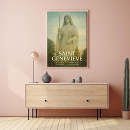 Saint Genevieve Poster