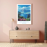 Lake Wakatipu Scenic Poster