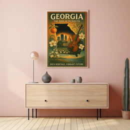 Georgia The Soul Of The South Poster