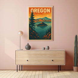 Oregon Scenic Poster