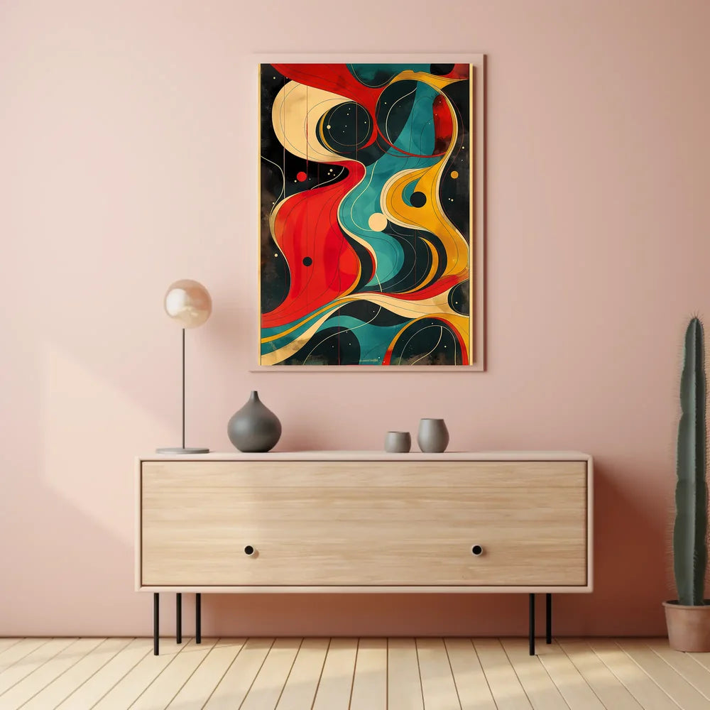 Abstract Modern Minimalist Art Poster