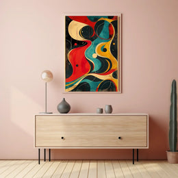 Abstract Modern Minimalist Art Poster