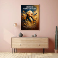 George Washington Legacy of a Leader Poster PosterGoat