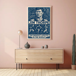 Celebrating Jim Thorpe Poster