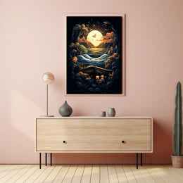 Enchanted Storybook Landscape Poster