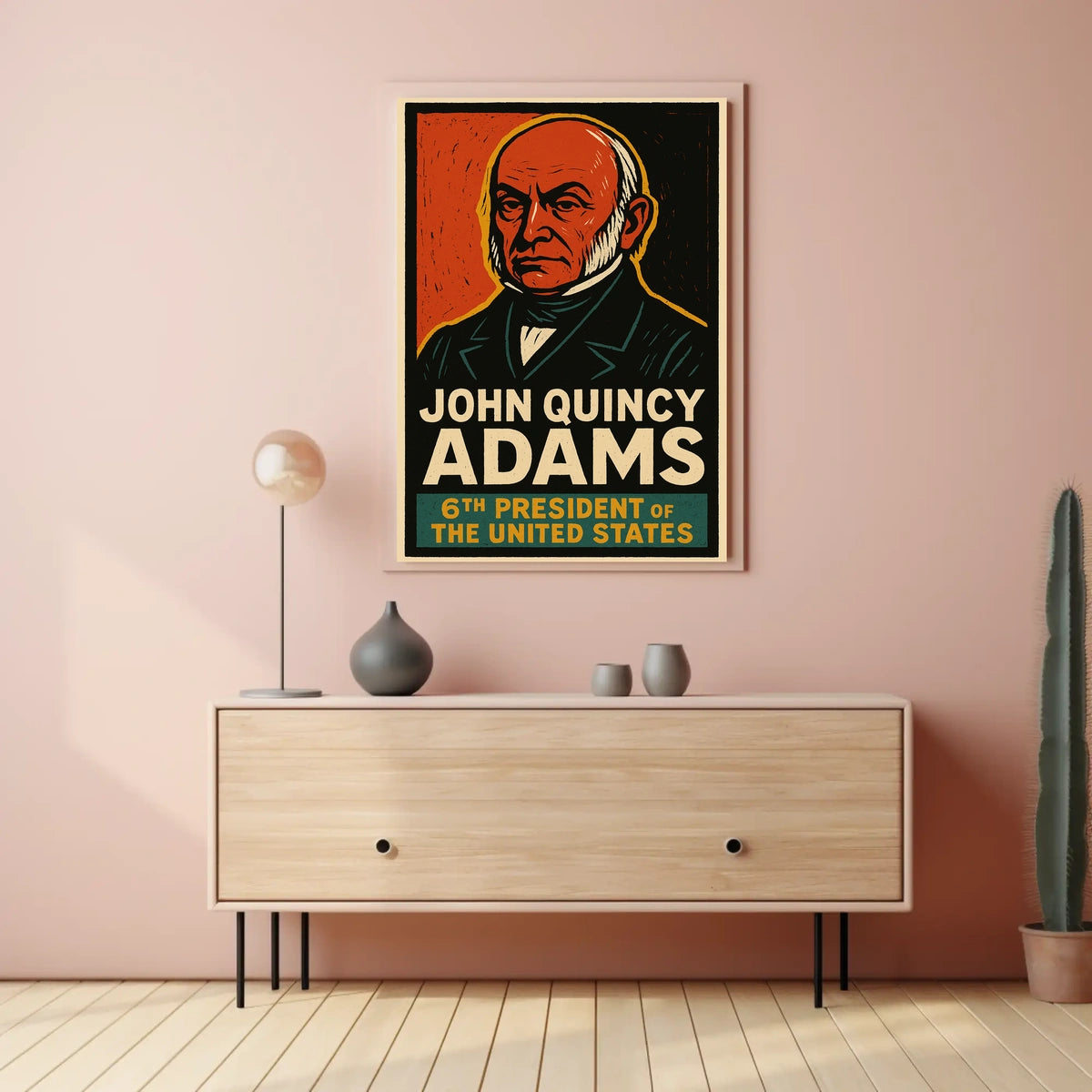 John Quincy Adams 6th President Poster