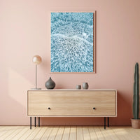 Winter Serenity: Aerial Forest View National Park Poster