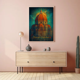 Florence Cathedral Renaissance Art Cultural Heritage Poster