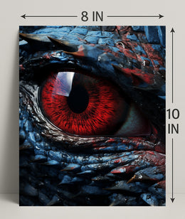 The DragonS Gaze Poster