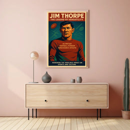 Jim Thorpe The Legend of Versatility Jim Thorpe Poster