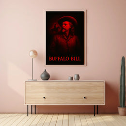 Buffalo Bill Stylized Wild West Historical or Presidential Poster