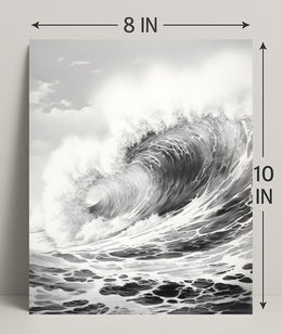 The Power Of The Ocean Poster