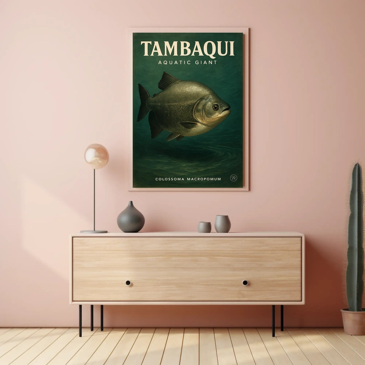 Tambaqui Aquatic Giant Poster
