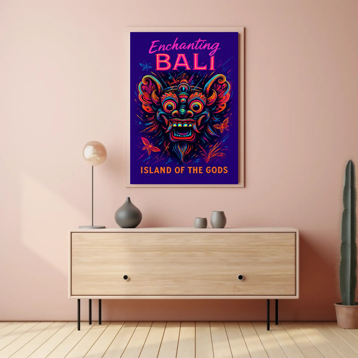 Enchanting Bali Island of the Gods Poster