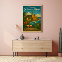 Discover Puerto Rico Wall Art Print PosterGoat