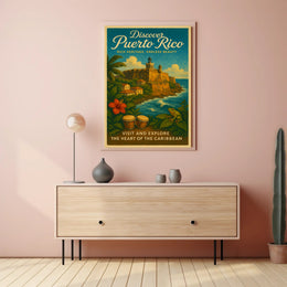 Discover Puerto Rico Wall Art Print PosterGoat