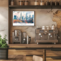New York Cityscape Poster