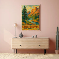 Kings Canyon National Park Poster