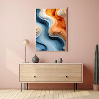 Flowing Colors Poster PosterGoat