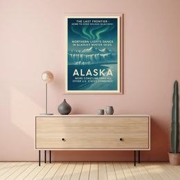 The Last Frontier Alaska Poster