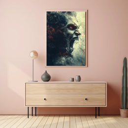 Fiery Fury Poster PosterGoat