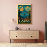 Glacier National Park Montana Poster