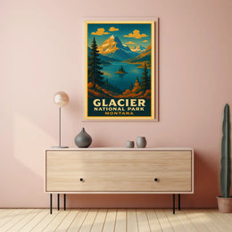 Glacier National Park Montana Poster
