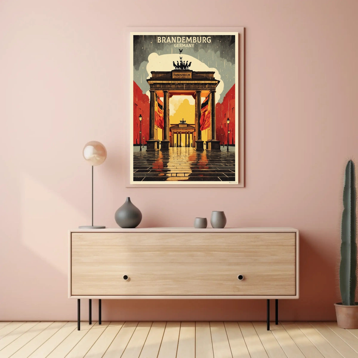 Brandenburg Gate Germany Poster