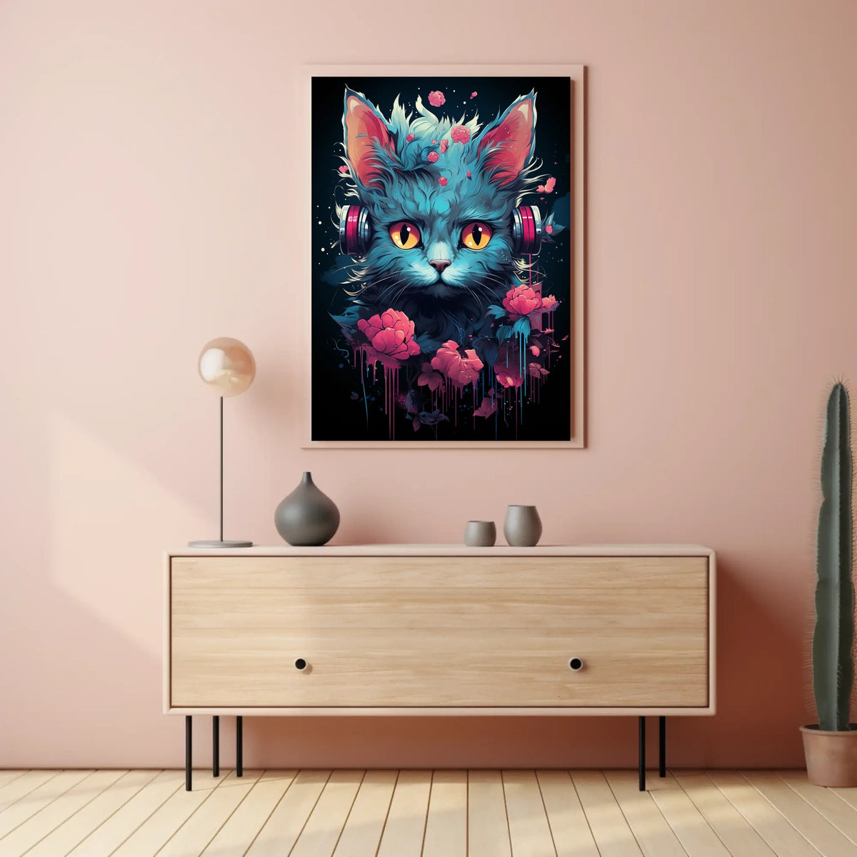 Feline Fantasy Poster