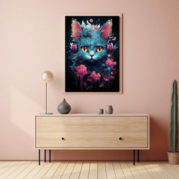 Feline Fantasy Poster