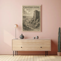 Canyonlands National Park Desert Wanderlust Poster