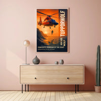 Tupporwolf Guardian of the Coast Poster PosterGoat