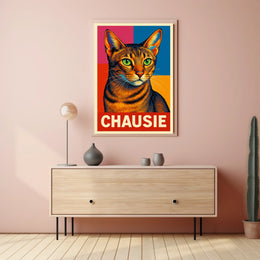 Chausie Cat Poster