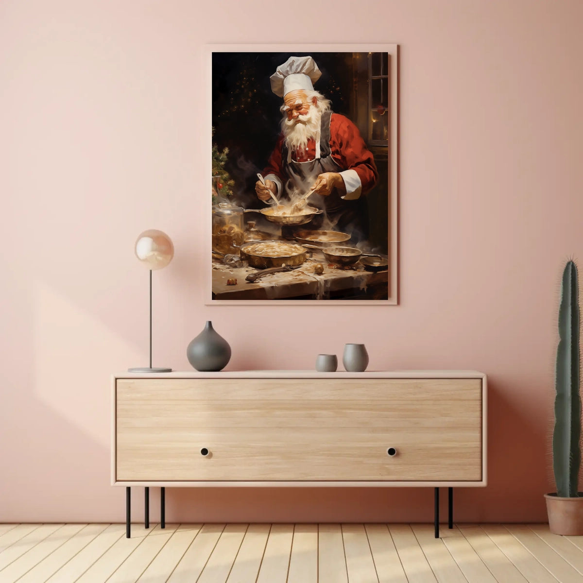 SantaS Culinary Delight Poster