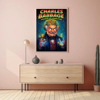 Charles Babbage Pioneer of Computing Poster PosterGoat
