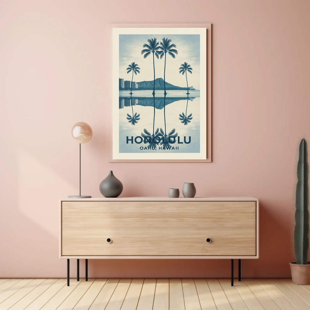 Honolulu Oahu, Hawaii Poster