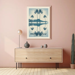 Honolulu Oahu, Hawaii Poster