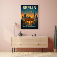 Berlin A City of Timeless Splendor Poster