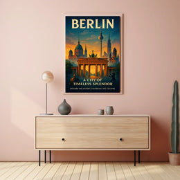 Berlin A City of Timeless Splendor Poster