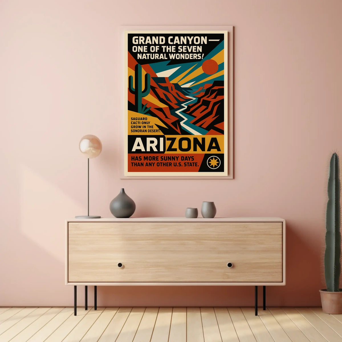 Grand Canyon Natural Wonder of Arizona Poster